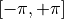 [-\pi,+\pi]